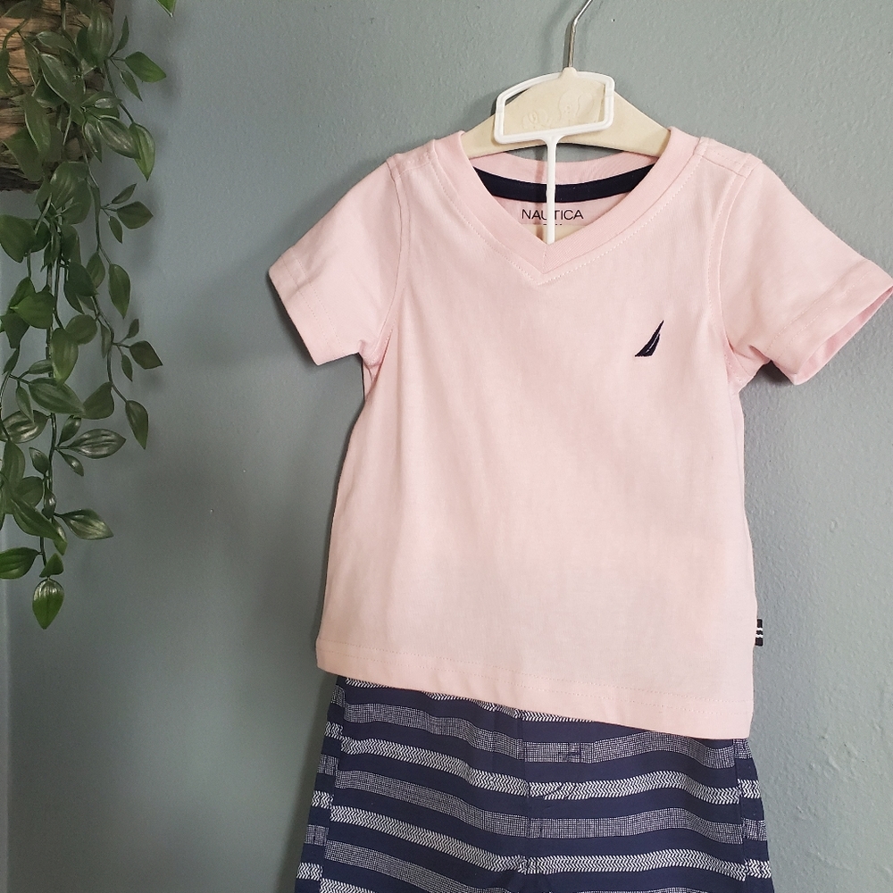 New Nautica 2 piece 3/6m